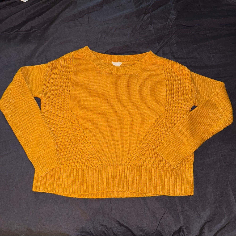 Yellow sweater
